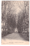 MONTEUX -Avenue De La Porte Neuve (carte Animée) - Monteux