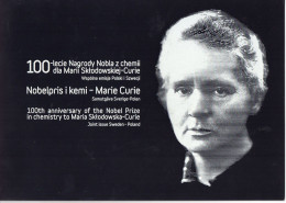 POLAND 2011 LIMITED EDITION: RARE 100TH ANNIVERSARY MARIE CURIE NOBEL PRIZE CHEMISTRY FOLDER FDC MS PL SWEDEN - Chemistry