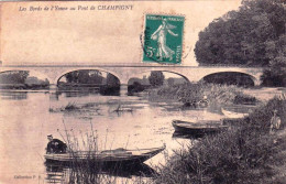 89 - Yonne -  Les Bords De L'Yonne Au Pont De CHAMPIGNY - - Champigny