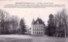 89 - Yonne - CHAMPIGNY Sur YONNE - Le Chateau Vue Prise A L'est - Champigny