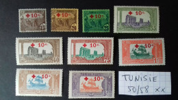 TUNISIE N°50/58 **  LOT - Nuovi