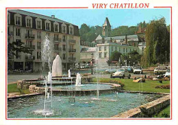 91 - Viry-Chatillon - Place De L'Hotel De Ville - Automobiles - Jets D'eau - CPM - Voir Scans Recto-Verso - Viry-Châtillon