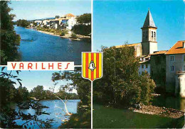 09 - Varilhes - Multivues - Blasons - CPM - Voir Scans Recto-Verso - Varilhes