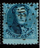 15  Obl LP 226 Louvain  Décentrage (sans Valeur) - 1863-1864 Medaglioni (13/16)