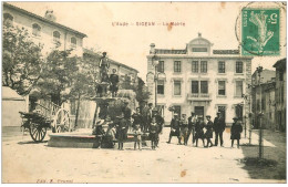 11 SIGEAN. La Mairie Et Fontaine - Sigean