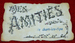 SART-lez-SPA  -  Mes Amitiés De Sart-lez-Spa (carte Perlée) - Gouvy