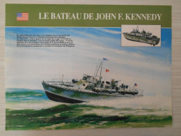 Image Issue D'un Magazine Bateau   Le Bateau De John F Kennedy - Boats