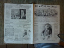 Le Monde Illustré Août 1865 Marquis Hautpoul Emir Abd El Kader Maréchal Bazaine Machines Outils Arbey - Magazines - Before 1900