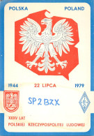 Polish Amateur Radio Station QSL Card Poland Y03CD SP2BZX - Radio Amateur