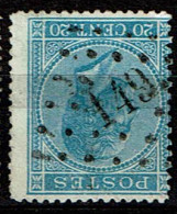 18  Obl  LP 149 Gilly  + 2 - 1865-1866 Perfil Izquierdo