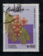 Cap Vert - "Fleurs Typiques : Poinciana Regia"  Oblitéré N° 438 De 1980 - Cap Vert