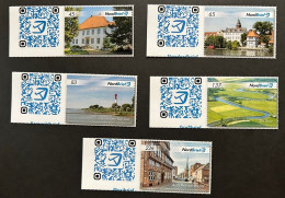 Germany Deutschland Allemagne 2018 Steinburg District Lighthouse Landscapes Architecture Set Of 5 Stamps NordBrief MNH - Fari