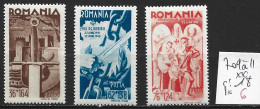 ROUMANIE 709 à 11 ** Côte 18 € - Neufs