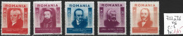 ROUMANIE 732 à 36 ** Côte 5 € - Unused Stamps