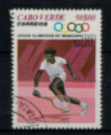 Cap-Vert - "J.O. De Moscou : Tennis" - Oblitéré N° 419 De 1980 - Kap Verde