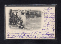 (23/03/24) 14-CPA ARROMANCHES - ERREUR DE LEGENDE NE CORRESPONDANT PAS A L'IMAGE - MARINE MILITAIRE "LE TAGE" - Arromanches