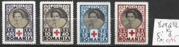 ROUMANIE 819 à 22 * Côte 3 € - Unused Stamps