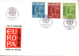 EUROPA 1966 PORTUGAL FDC - 1966