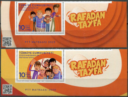 Turkey 2023. Cartoons - Rafadan Tayfa (MNH OG) Set Of 2 Stamps - Unused Stamps