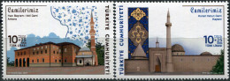 Turkey 2023. Mosques Of Turkey (MNH OG) Set Of 2 Stamps - Nuevos