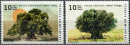 Turkey 2023. Monumental Trees (MNH OG) Set Of 2 Stamps - Neufs