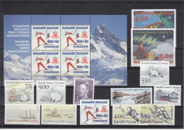 Greenland 1994 - Full Year MNH ** - Années Complètes