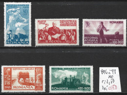 ROUMANIE 894 à 98 ** Côte 2.50 € - Unused Stamps