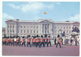 CPSM 10.5 X 15 Grande Bretagne Angleterre (238) LONDON Guards Band At Buckingham Palace - Houses Of Parliament