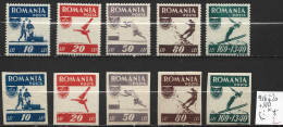 ROUMANIE 916 à 20 + Non Dentelés * Côte 8 € - Unused Stamps