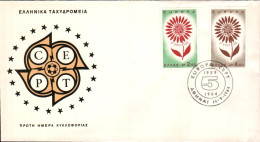 EUROPA 1964 GRECE FDC - 1964