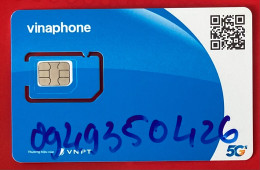 Vietnam GSM SIM Card Vietnam Mobile 2G 3G 4G 5G New Vinaphone QR Code - Viêt-Nam