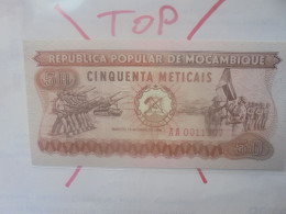 MOZAMBIQUE 50 METICAIS 1980 Neuf (B.33) - Mozambique