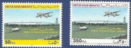 UNITED ARAB EMIRATES - UAE 2000 MNH DUBAI INTERNATIONAL AIRPORT AVIATION PLANES - United Arab Emirates (General)