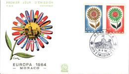 EUROPA 1964 MONACO FDC - 1964