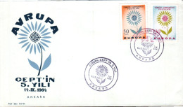 EUROPA 1964 TURQUIE FDC - 1964