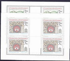 ** Tchécoslovaquie 1977 Mi 2418-9 Klb. (Yv 2251-2 Les Feuilles), (MNH) - Neufs