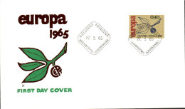 EUROPA 1965 FINLANDE FDC - 1965