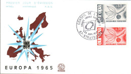 EUROPA 1965 FRANCE FDC - 1965