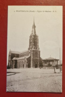 WATTRELOS église St Maclou Et Kiosque ...  ETAT : T.Bon. VOIR SCAN POUR DEFAUT - Wattrelos