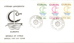 EUROPA 1965 CHYPRE  FDC - 1965