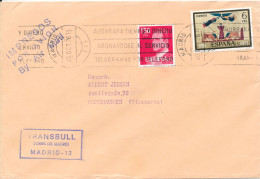 Spain Cover Sent Air Mail To Denmark 30-10-1976 - Lettres & Documents