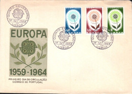 EUROPA 1966 PORTUGAL FDC - 1966