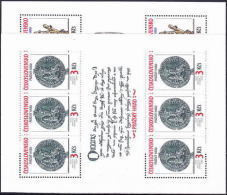 ** Tchécoslovaquie 1990 Mi 3051-2 Klb. (Yv 2851-2) Les Feuilles, (MNH) - Ungebraucht