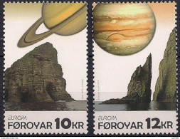 2009 Färöer Mi. 675-6 **MNH . Europa: Astronomie. - Féroé (Iles)