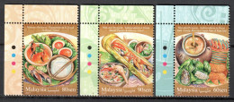 Malaysia 2017 Malasia / Gastronomy Food MNH Gastronomía Comidas Gastronomie / Cu21358  40-3 - Food