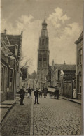 Enkhuizen // Torenstraat (veel Volk) 1908 - Enkhuizen