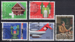 T2385 - SUISSE SWITZERLAND Yv N°1121/25 - Gebraucht