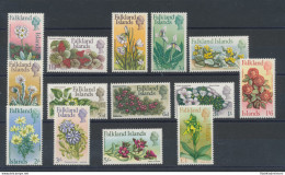 1968 FALKLAND - SG. 232/245, Fiori- Flowers, 14 Valori, MNH** - Other & Unclassified