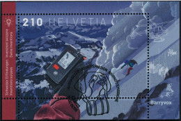 Suisse - 2022 - Barryvox - Block - Ersttag Stempel ET - Oblitérés