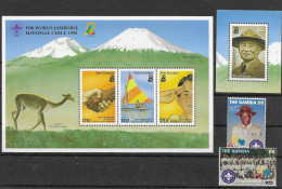 Gambia Sheets And Sets Scouts Mnh ** 1998 And After - Gambia (1965-...)